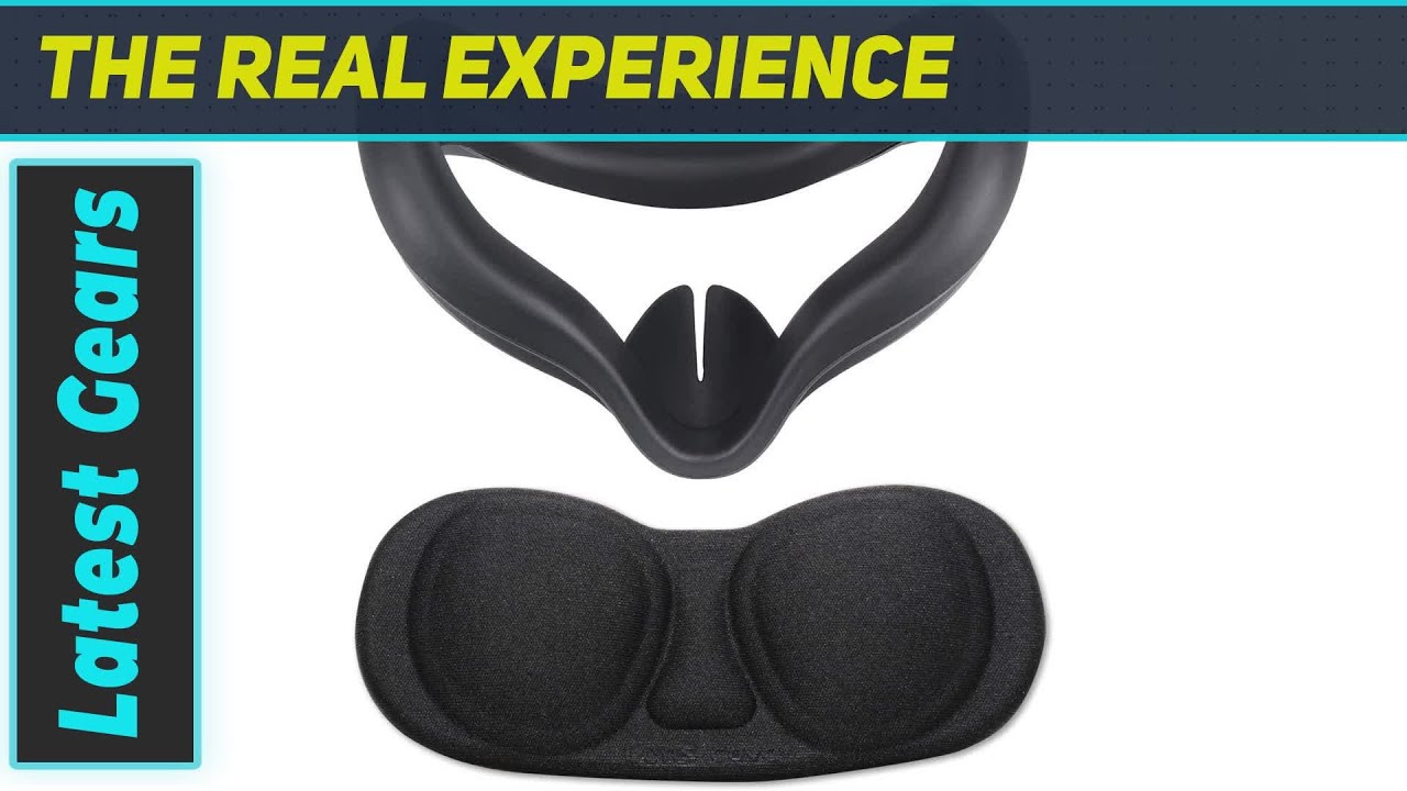 VR Sweat-Proof Silicone Face Cover and Lens Protect Cover for Oculus Quest 2: Elevating Your