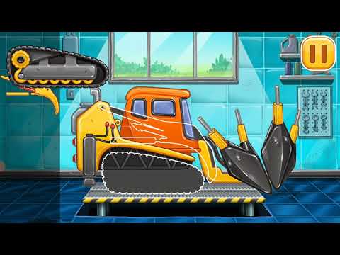 hospital construction game for kids - city hospital building construction building games | gameplay