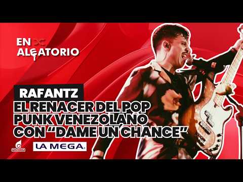RAFANTZ 🔥 His RETURN to Venezuela with "Dame un Chance," his new TRACK 🤘🖤 | On Aleatorio