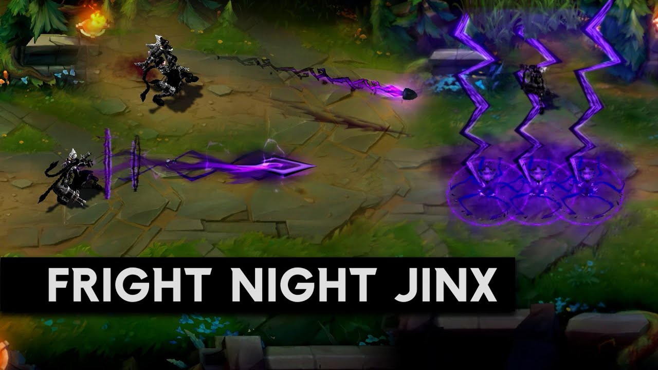 Fright Night Jinx League of Legends Custom Skin YouTube