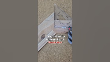 Old Carpenter, Perfectly Line Up Different Boards 😲🪚| woodwork ideas #shorts #carpentry