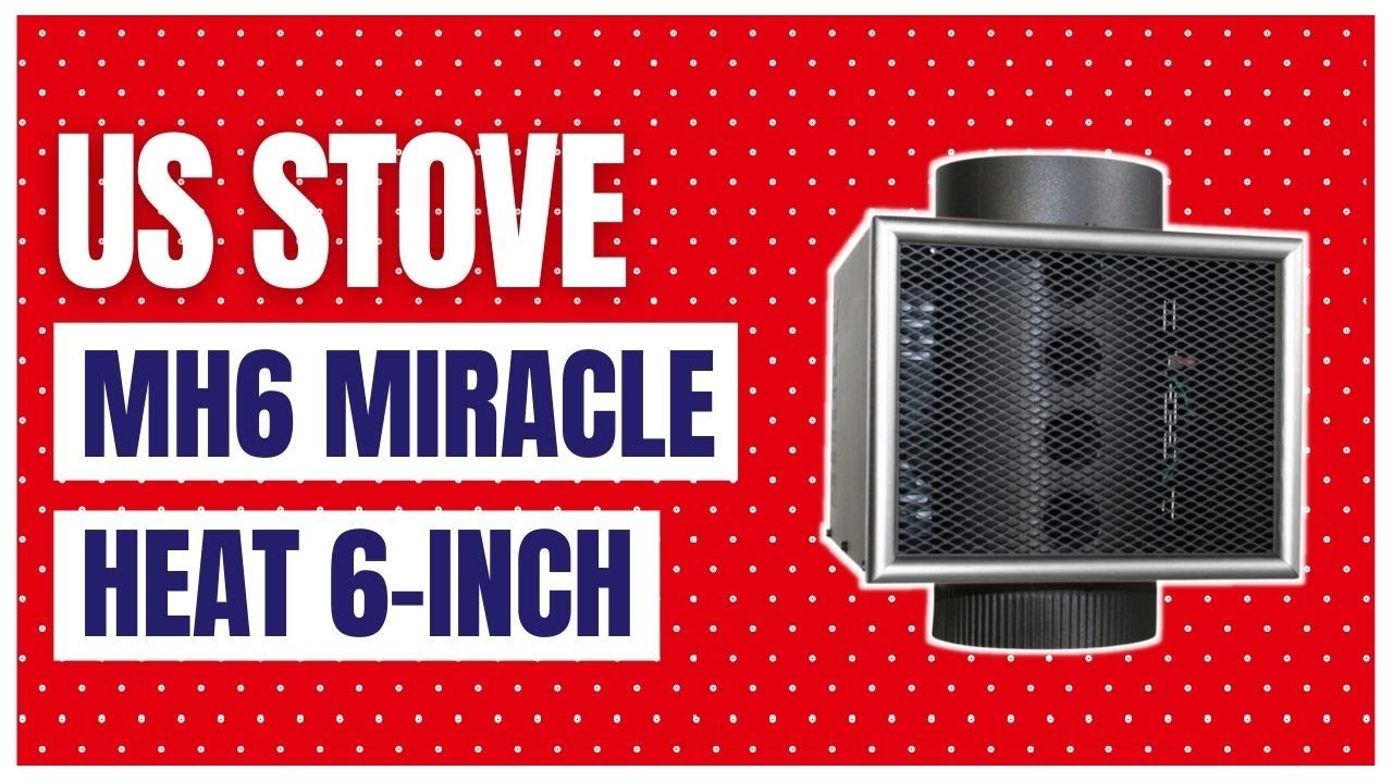 US Stove MH6 Miracle Heat 6-Inch Heat Reclaimer - YouTube