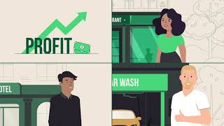 2D animated explainer video by Inovit - Financial industry