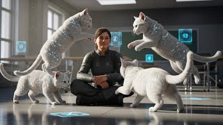 The Instructors Brought Predator Cat Cubs Into Class —They Ignored Everyone and Sat Beside the Human