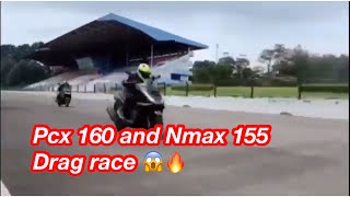 Nmax 155 Vs Pcx 160 Drag Race
