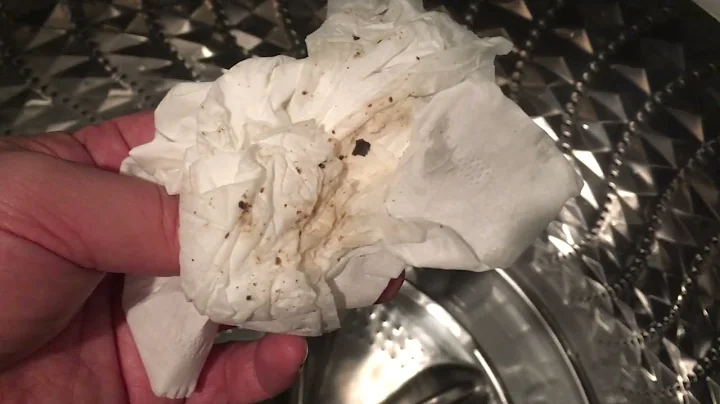 After 54 min of Self Clean on my Samsung Washer, This is the dirt / gunk accumulated inside it.