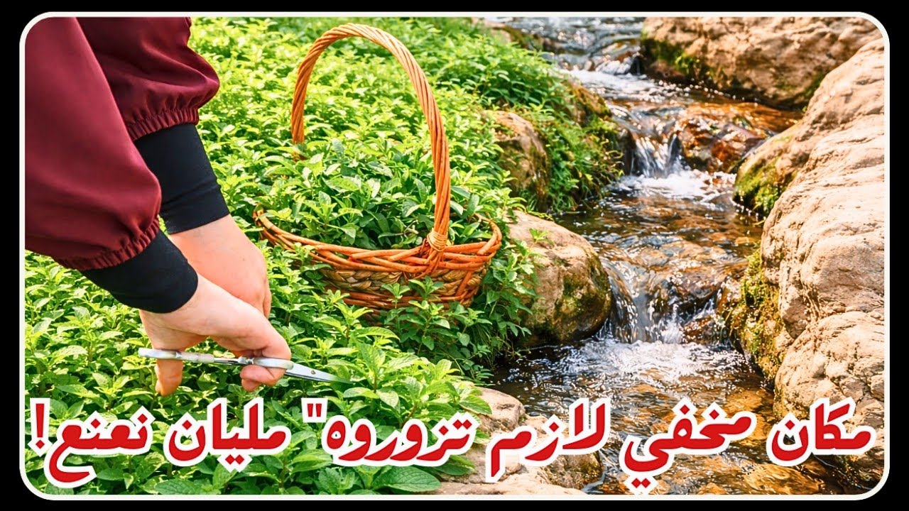 وصلت لمكان فيه أكبر كمية نعنع بري ممكن تشوفوها!🌿