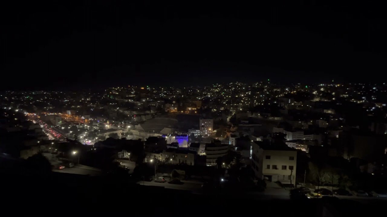 Adhan al-‘Asha’ in Amman — أذان العشاء في مدينة عمّان