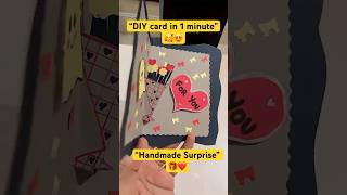 Wait for the end! 😱 DIY Birthday Pop Up Card ✨ #shorts
