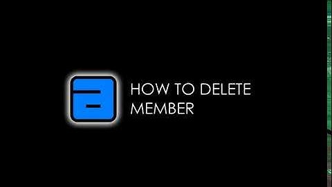 How to Delete Member R.C.C. Building Design Software 2018