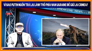 KTV 06/3: Chiến sự Ukraine 10h00: Vì sao Putin muốn trả lại lãnh thổ phía Nam Ukraine để giữ Crimea