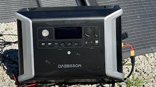 Dabbsson DBS2300 as a Campervan complete power system