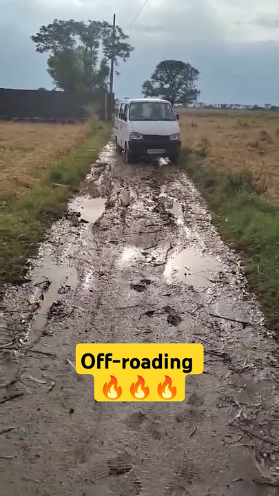Off-road capability of Eeco #offroad #jimny #marutisuzuki