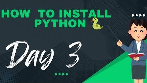 How to Install Python 🤔🐍|Full Explanation✨@Jenny_techtorials