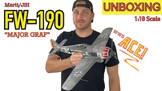 1:18 scale FW-190 (A-5 “Major Graf”) UNBOXING