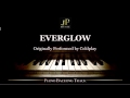 Everglow by coldplay piano accompaniment