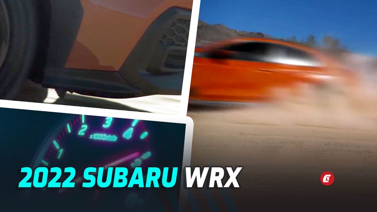 The 2022 Subaru WRX Is A Sport Sedan That Looks Like A Crossover
