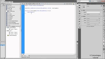 Adobe Flash Pro Tutorials: How to Make A Simple Point and Click Game (AS3) [Part 1, HQ]