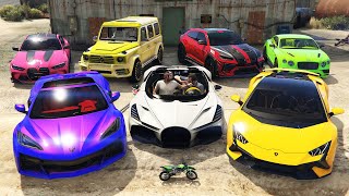GTA 5  Trevor Stealing Michael's Supercars! (Funny Moments)