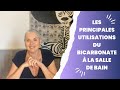 Les principales utilisations du bicarbonate a la salle de bain