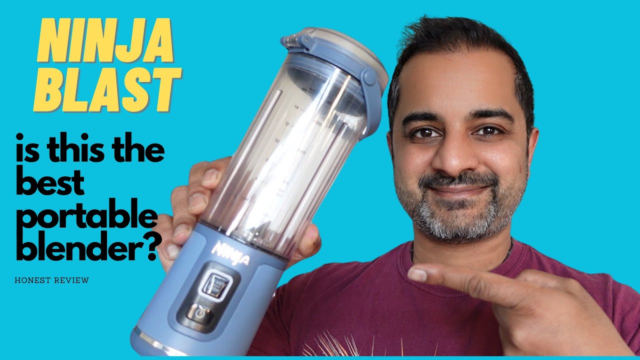 NINJA BLAST PORTABLE BLENDER REVIEW #NINJA #BLENDER #GYM #tech - YouTube