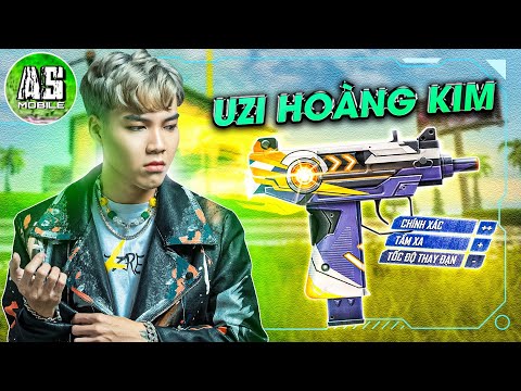 [Free Fire] Test Skin Uzi Hoàng Kim Damage Siêu Bự | AS Mobile