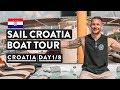 Is this real our cruise boat tour  sail croatia cruise explorer  day 1 of 8