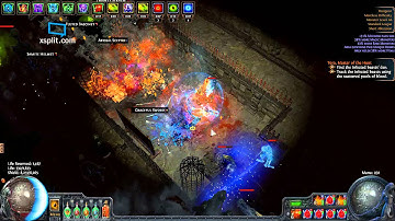 Path of Exile - Standard League  - Speed Map Run - Dungeon