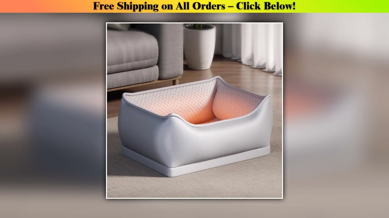 Winter Cat Bed Heated Electric USB Cat Beds Warm Temperature Regulation Cats Sofa Waterproof