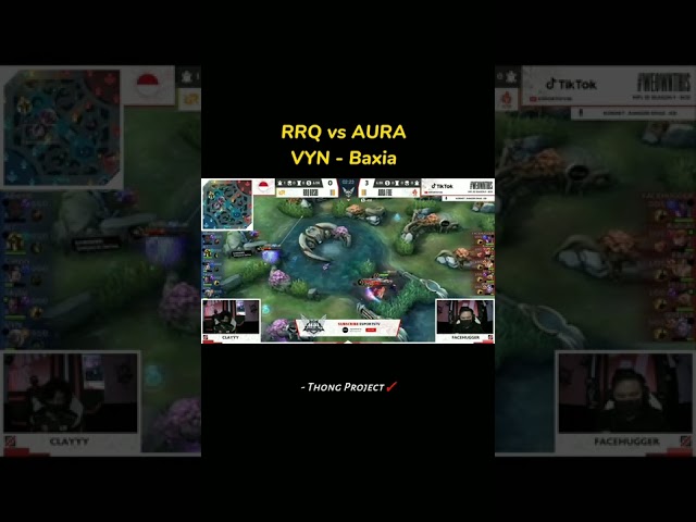 Best Moment RRQ vs AURA ✓ Thong Project class=