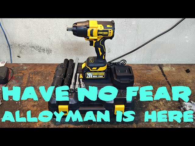 How Good Is the Alloyman Cordless Brushless Impact Wrench? 