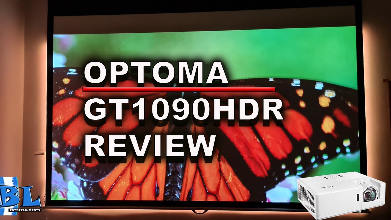 Optoma GT1090HDR Projector Review and 