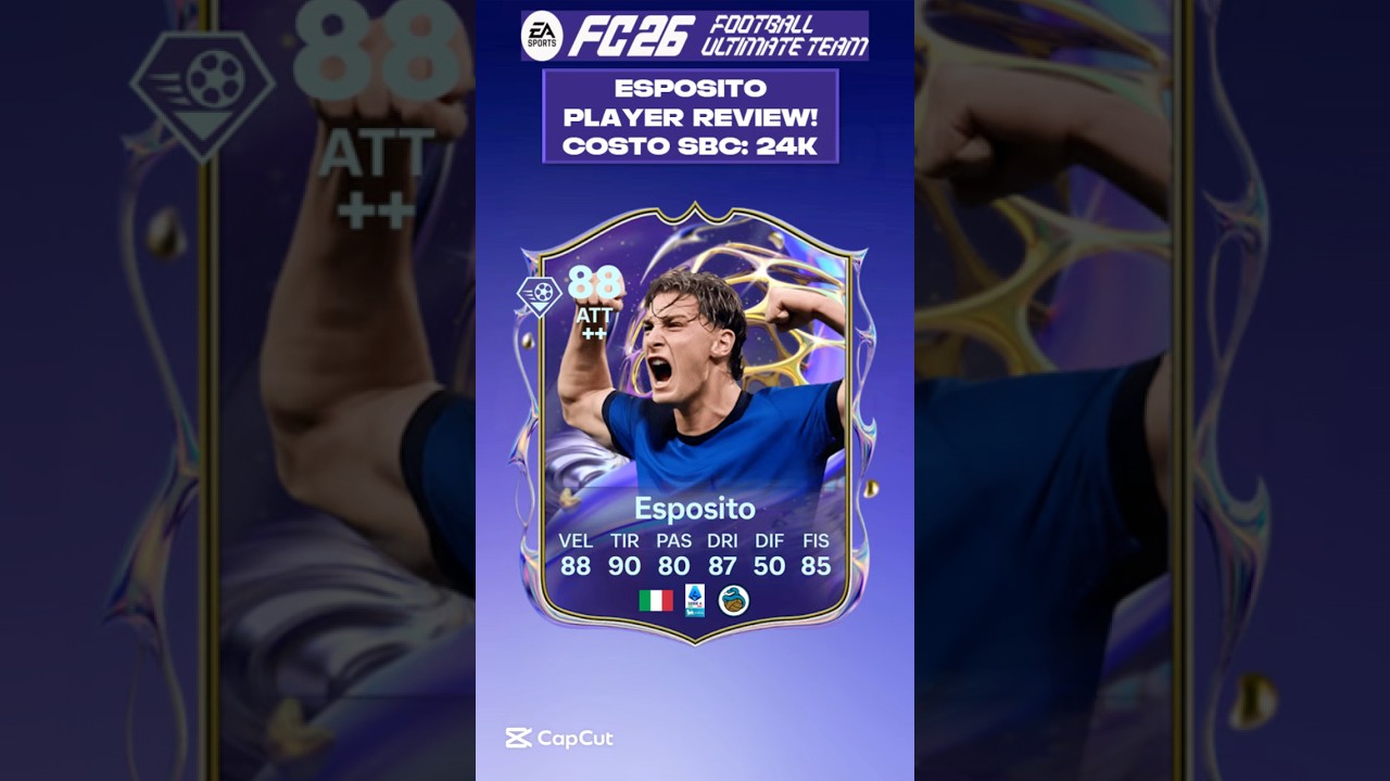 PIO ESPOSITO💪🏻#francescopioesposito #pioesposito #ultimateteam #fc26 #perte