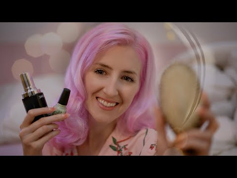 ASMR we’re the last two awake at the sleepover 💤 (playing with your hair, personal attention)
