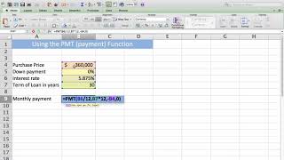 How to Use Excel PMT Function to Calculate Loan Payments