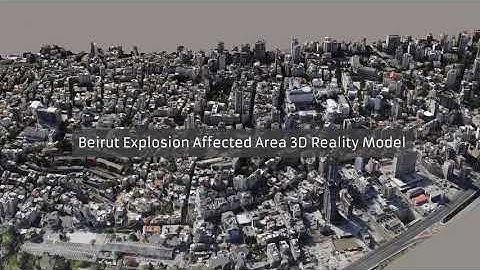 Aiding Beirut’s Disaster Recovery Using Drones - 3D Reality Model