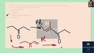 [Chemistry] Show how each of the following compounds could be prepared from 3 -pentanone. In most ca