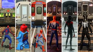 โดนรถไฟชนในเกม Spider-Man (2004 - 2023) - Marvel's Spider-Man 2