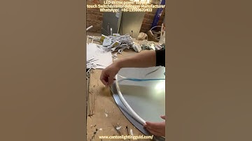 Building a vanity mirror with lights and led mirror touch sensor swithch driver.#touchsensor  #diy