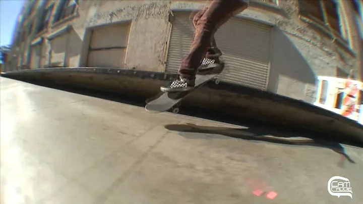 Dayne Brummet skating the Famous Alameda Ledge in ...