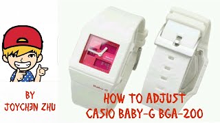 正常稼動品】CASIO Baby-G BGA-200 パープル - メルカリ