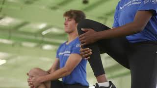 ACL Injury Prevention Program: Dynamic/Functional Warm-up - Knee Hugs