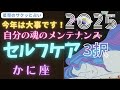 かに座🌈第7弾🌠2025年「セルフケア💚3択」ホッとしたくなったら占う動画⭐サクッと占い タロット セルフケアオラクルカード peace of mind /sakura with micro