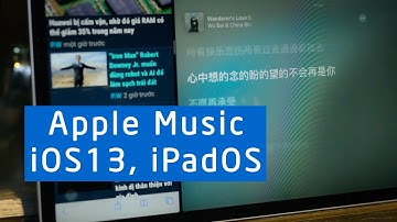 Tính năng hiện lời theo thời gian thực trên Apple Musi iOS 13