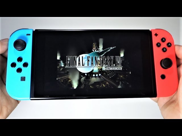 Final Fantasy Vii Nintendo Switch Gameplay Youtube