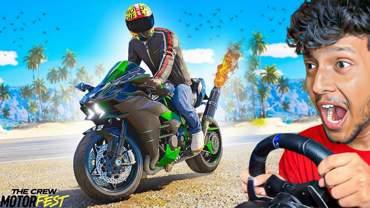 Driving World's Fastest Bike! 🔥499+ KMPH | KAWASAKI NINJA H2R