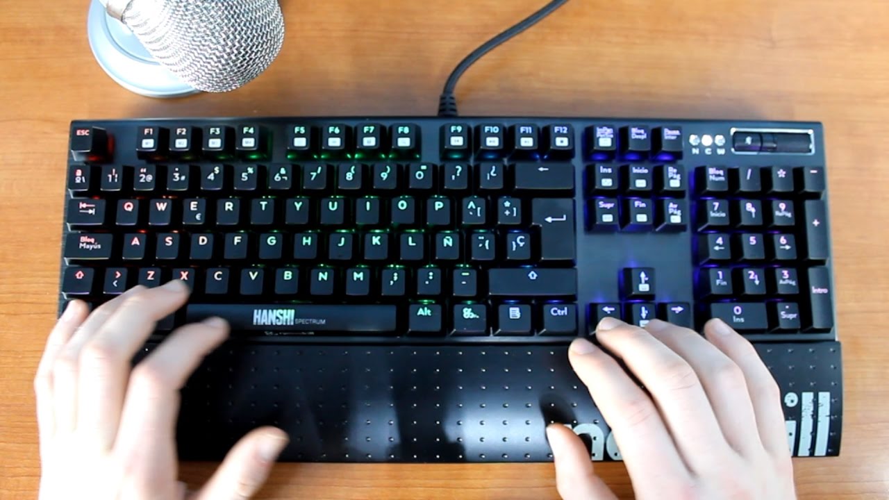 Review: ¿El MEJOR teclado mecánico gama alta CALIDAD-PRECIO RGB?, 2017