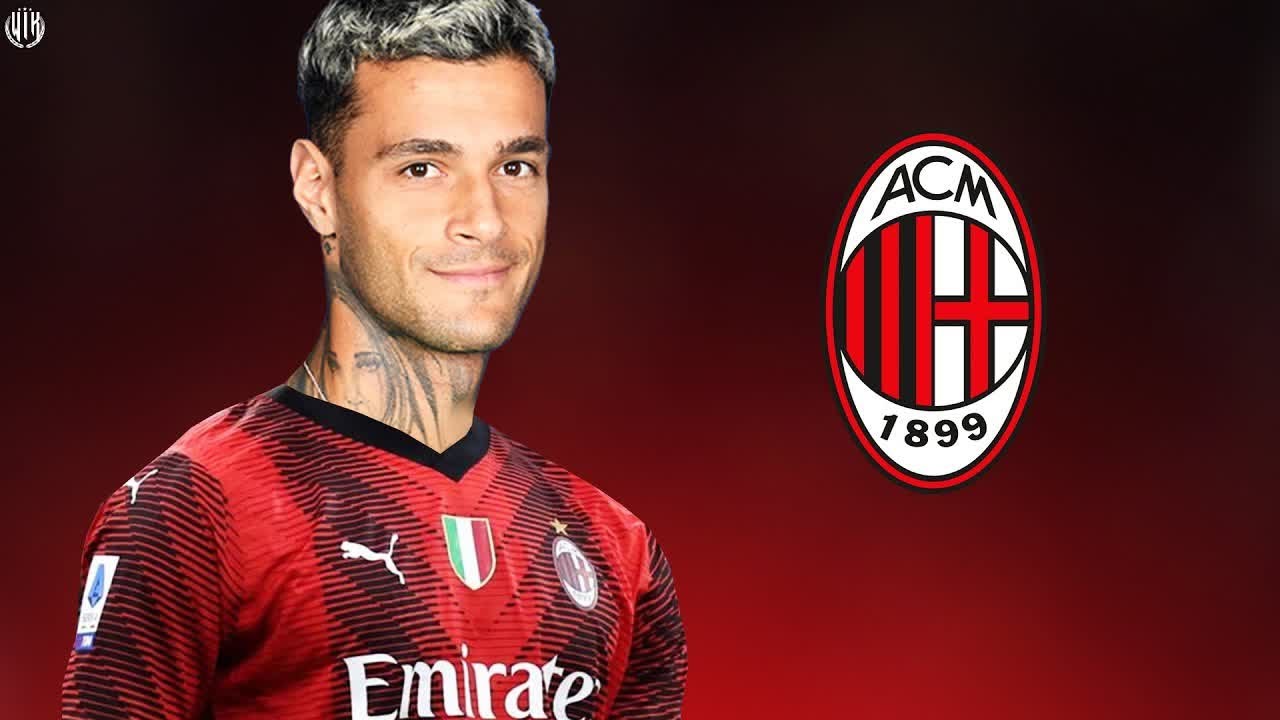 Gianluca Scamacca - Welcome to AC Milan? 2023 - Skills & Goals | HD