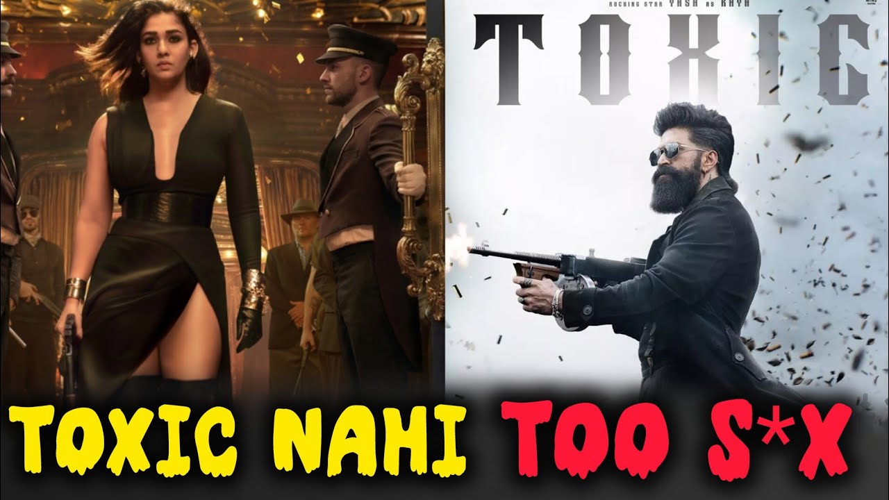 TOXIC Teaser 🔥 Yash ka Darkest Avatar? | Honest Review & Reaction | KGF Se Bhi Zyada Dangerous?