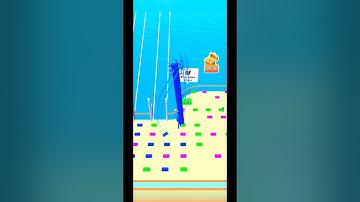 Bridge Race Game | IOS Gameplay #shorts #bridgerace